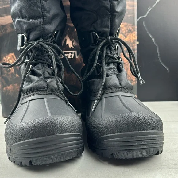 Nortiv8 Shoes Nortiv8 Mens Waterproof Insulated Snow Boots